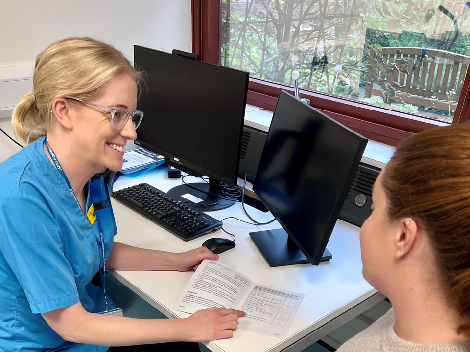 Community Dietetics - patient consultation