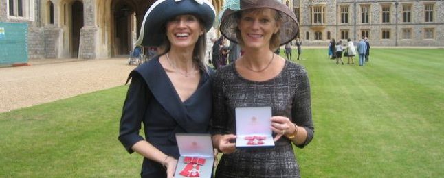 Jo Pritchard and Tricia McGregor