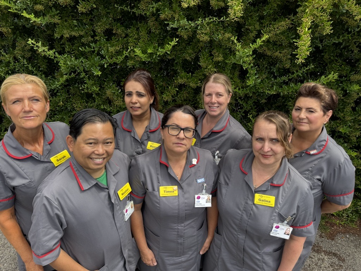 Phlebotomy team members